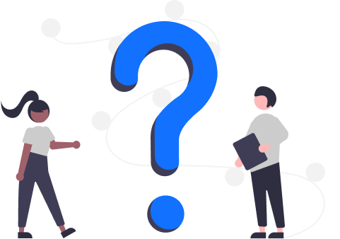 A boy and a girl are discussing facing a big question mark, highlighting why work with Southridge?